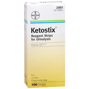 Image of Ketostix® Reagent Test Strip, Urine Ketone, Dip-and-read Test - Box of 100
