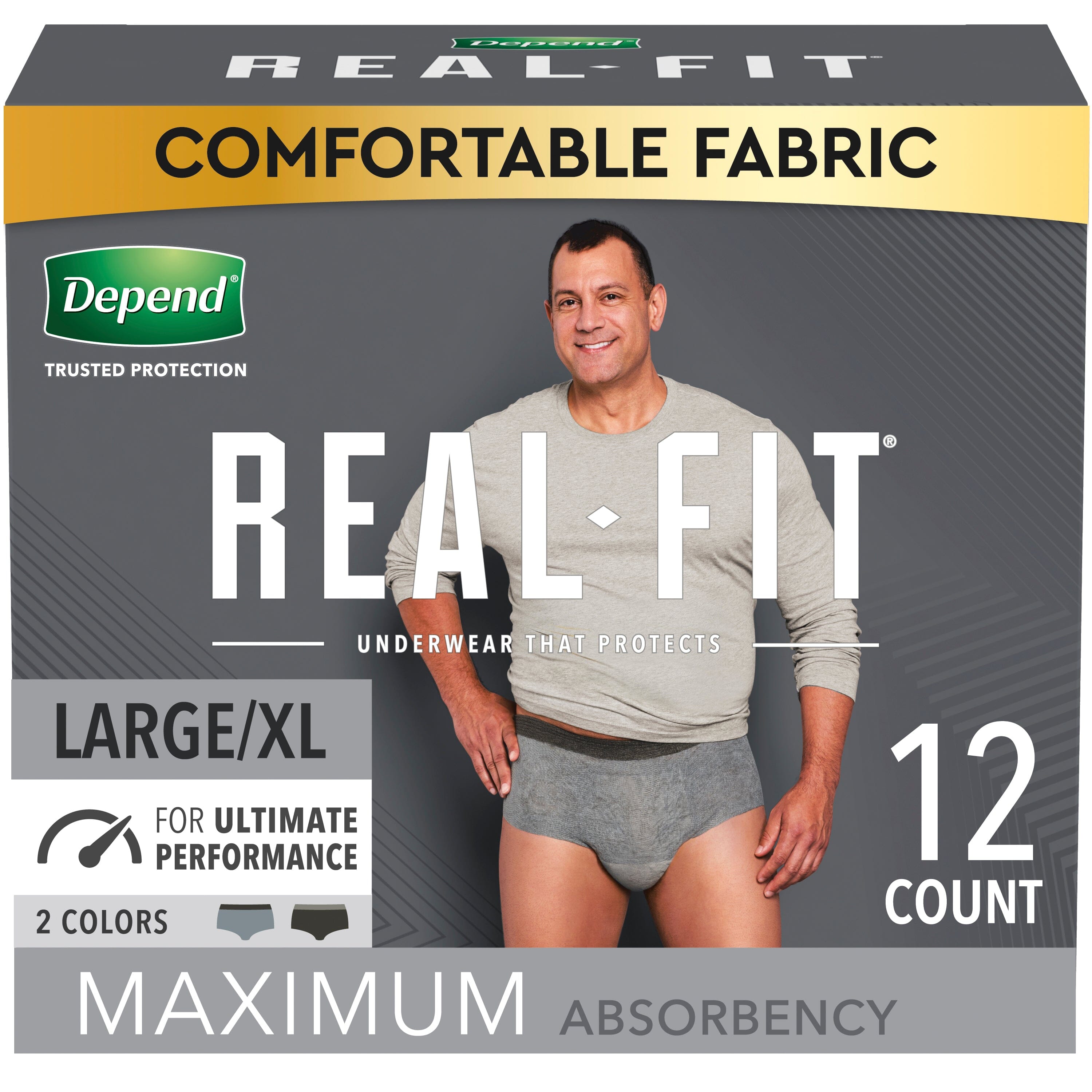 Kimberly Clark Depend® Real Fit® Incontinence Underwear