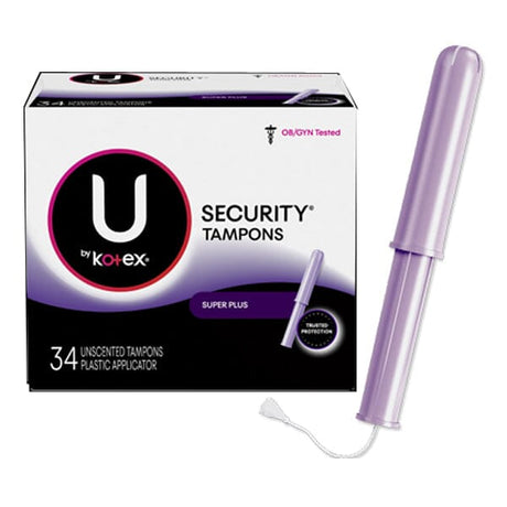 Image of Kimberly Clark U by Kotex® Security® Premium Sanitary Tampon, Super Plus