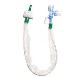 Image of KIMVENT Turbo-Cleaning Closed Suction Catheter, Double Swivel Elbow, 12 fr