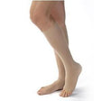 Image of Knee-High Firm Opaque Compression Stockings in Petite Large, Natural