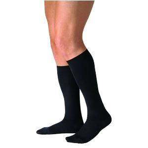 Image of Knee-High Men's CasualWear Compression Socks Large, Black