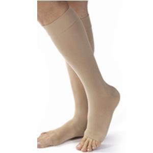 Image of Knee-High Moderate Opaque Compression Stockings Medium, Black