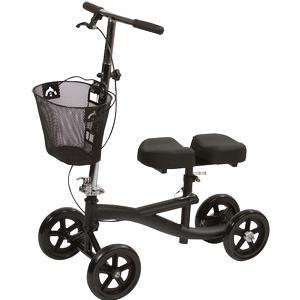 Image of Knee Scooter with 8-Hole Stem, Black