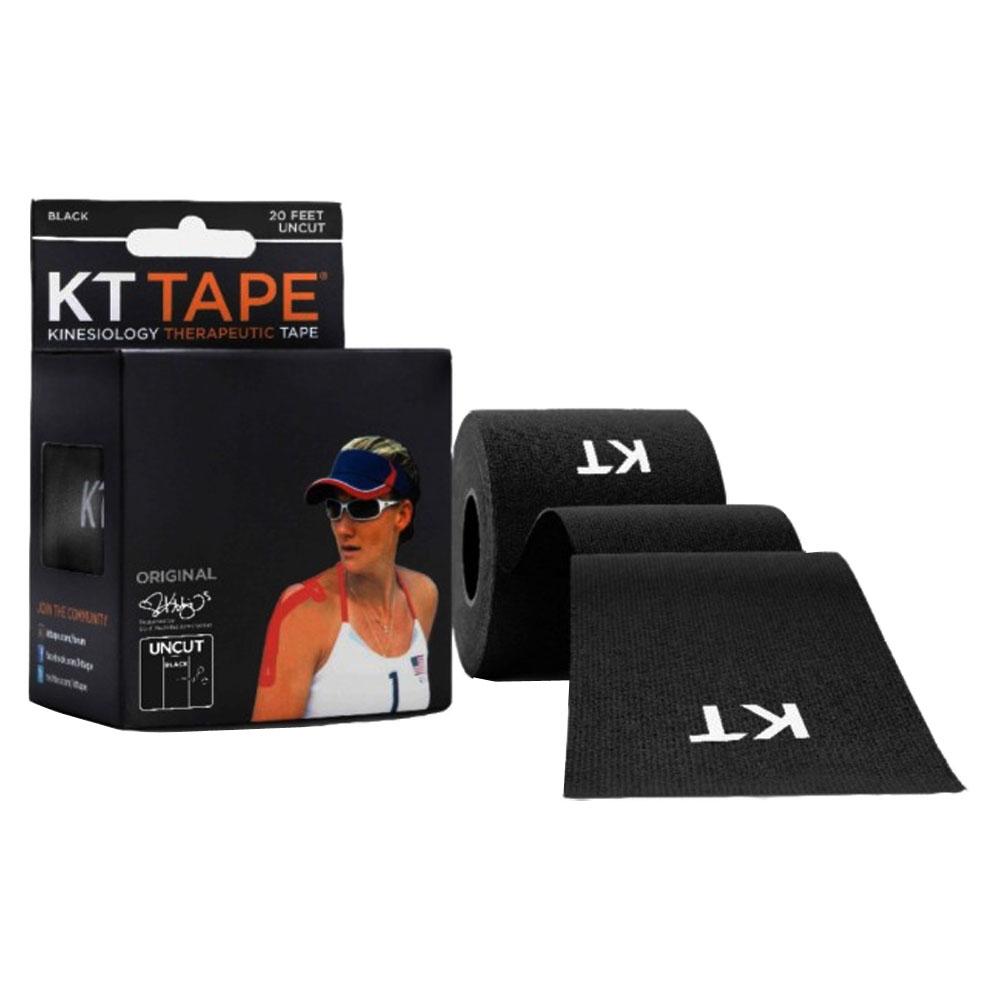 Image of KT Tape Pro Uncut Single Roll, Black, 16 Ft