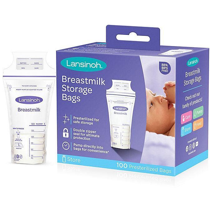 Image of Lansinoh® Breastmilk Storage Bags, 100 ct.