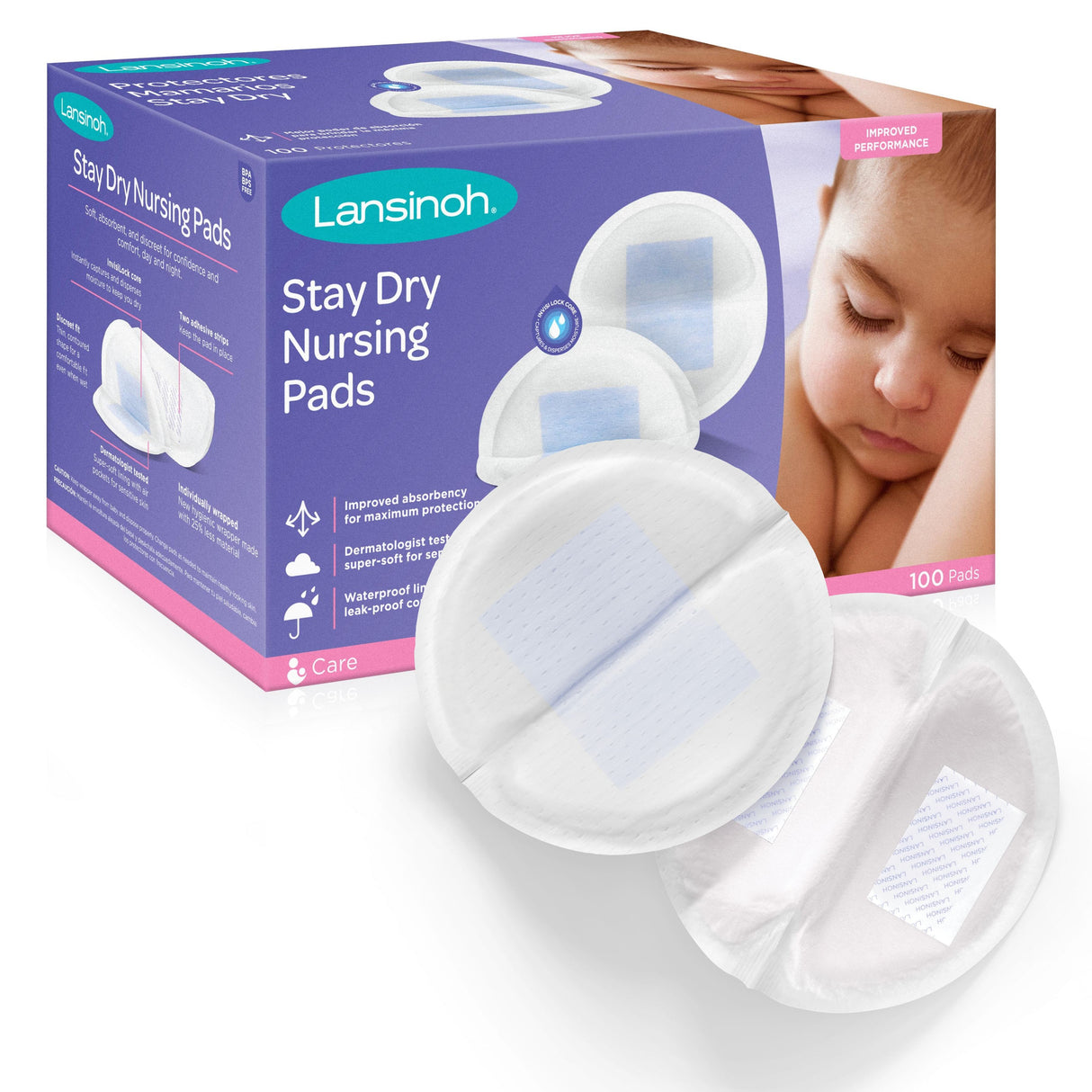 Image of Lansinoh® Disposable Nursing Pads (100 Count)