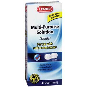 Image of Leader Contact Multi-Purpose Lens Solution, 4 oz.