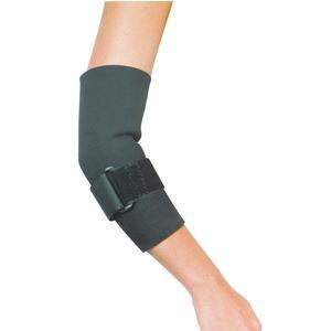 Image of Leader Neoprene Tennis Elbow with Strap, Black, Large