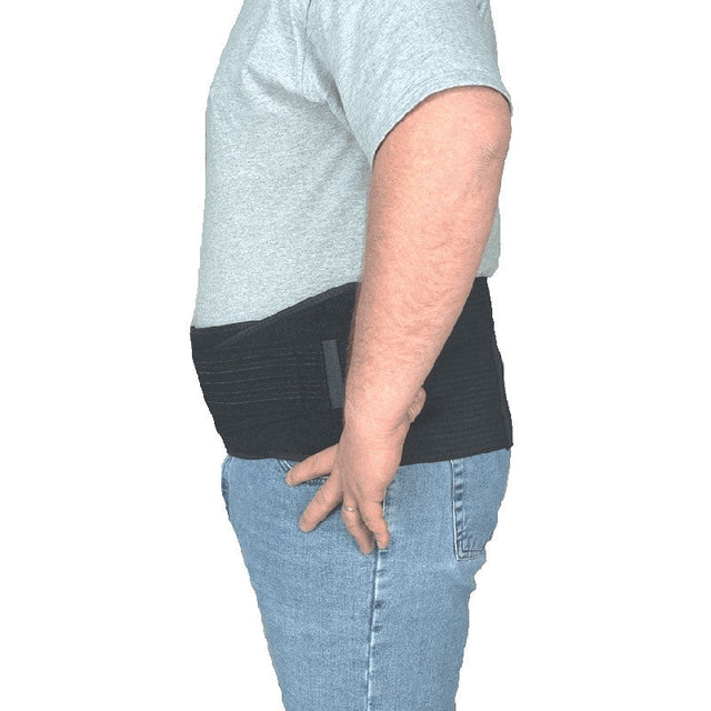 Image of Leader X-Tended Back/Abdominal Support, Black, Universal