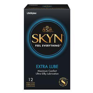 Image of Lifestyles SKYN Extra Lubricated Polyisoprene Condoms, 12 Count