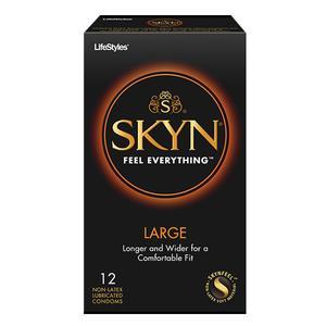 Image of Lifestyles SKYN Large Polyisoprene Condoms, 12 Count