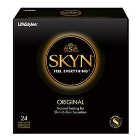 Image of Lifestyles SKYN Original Polyisoprene Condoms, 24 Count