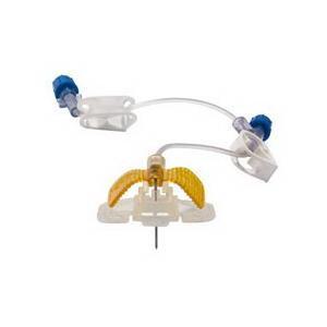 Image of LiftLoc Safety-Winged Infusion Set without Y Injection Site, 20 G x 1"