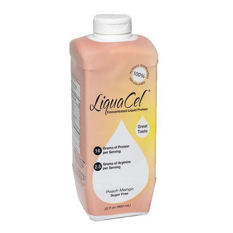 Image of LiquiCel Liquid Protein, Peach Mango, 32 oz. Bottle