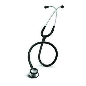 Image of 3M Littmann® Classic II Pediatric Stethoscope, 28" L, Soft Sealing Eartip, Black Tube