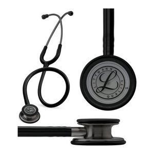 Littmann Classic III Stethoscope, Smoke-Finish, Black Tube