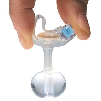 Image of Low Profile Balloon Button Gastrostomy Tube Mini ONE® 14 Fr. 1.5 cm Tube Silicone Sterile 1 each