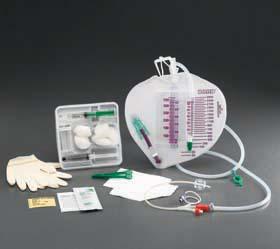 Image of Lubri-Sil I.C. Complete Care Temperature-Sensing Foley Catheter Tray and Urine Meter, 16 Fr