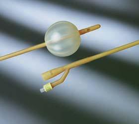 Image of LUBRICATH Ovoid Fluted 2-Way Foley Catheter 20 Fr 75 cc
