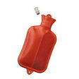 Image of Mabis Rubber Water Bottle, Red