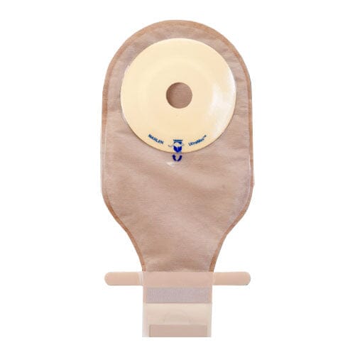 Image of Marlen UltraMax™ Drainable Pouch, Flat, Cut-to-Fit, 7/8" Stoma, 16 oz Capacity, Opaque