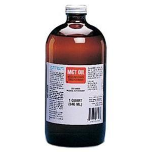 Image of MCT Oil Medium Chain Triglycerides Unflavored 1 qt Glass Bottle