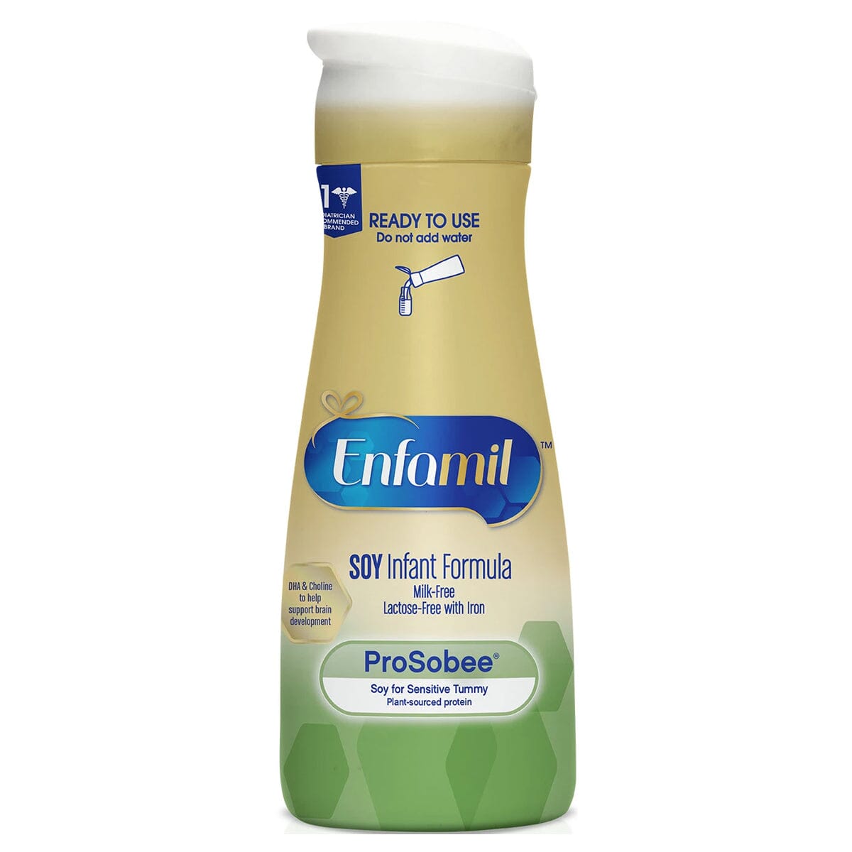 Prosobee Mead Johnson Enfamil® ProSobee® Infant Formula, Ready to Use, Bottle,