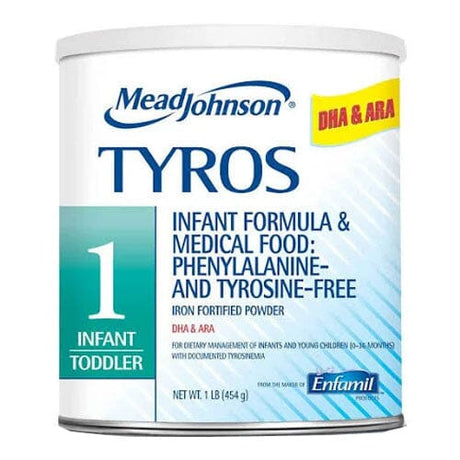 Image of Mead Johnson TYROS 1 Metabolic Formula, Powder, Can, 1 lb