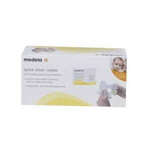 Image of Medela Quick Clean™ Breast Pump Wipe, Convenient Portable Cleaning