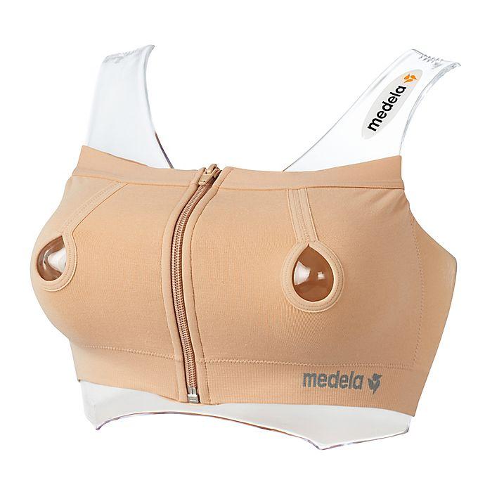 Medela Easy Expression Bustier Breast Pump, Nude, Small – Zecoya