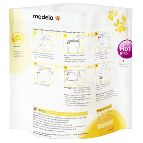 Image of Medela® Quick Clean Micro-Steam bags (5 Count)