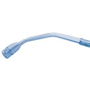 Image of Medi-Vac Clear Yankauer Sterile Suction Handle with Control Vent and Bulbous Tip