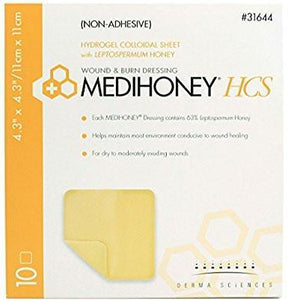 Image of MEDIHONEY Non-Adhesive HCS Dressing, 8" x 12"