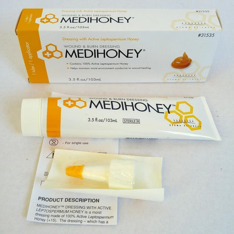 Image of MEDIHONEY Paste 3.5 oz Tube