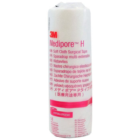Image of Medipore Hypoallergenic Soft Cloth Surgical Tape 8" x 10 yds.