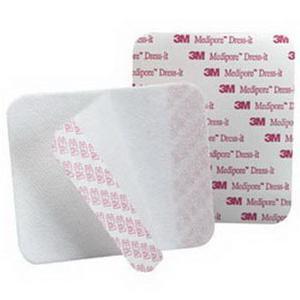 Image of Medipore Soft Cloth Pre-Cut Dressing Cover 3-7/8" x 4-5/8"