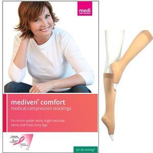 Image of Mediven Comfort Calf, 20-30, Open, Wheat, Size 5