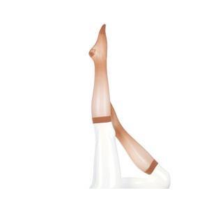 Image of Mediven Sheer & Soft Calf, 15-20 mmHg, Closed Toe, Natural, Size 1