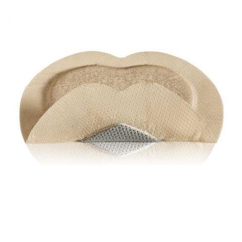 silver mepilex wound dressing Mepilex Border Ag Sacrum 9.2" x 9.2"