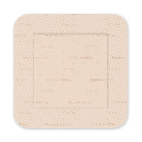 Image of Mepilex Border Flex Lite Self-Adherent Soft Silicone Foam Dressing