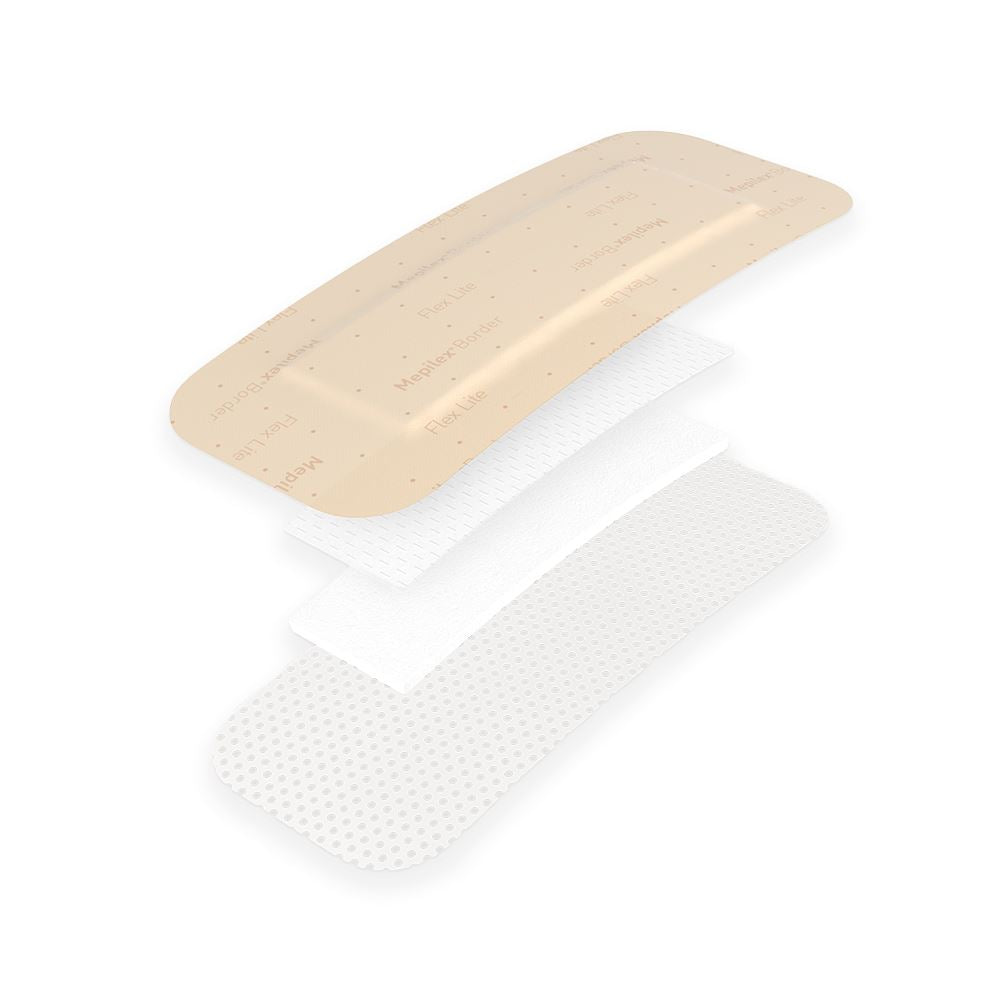 Mepilex Lite Dressing Self Adherent Soft Silicone Foam