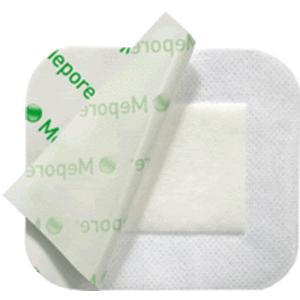 Image of Mepore Adhesive Absorbent Dressing 2.5" x 3"