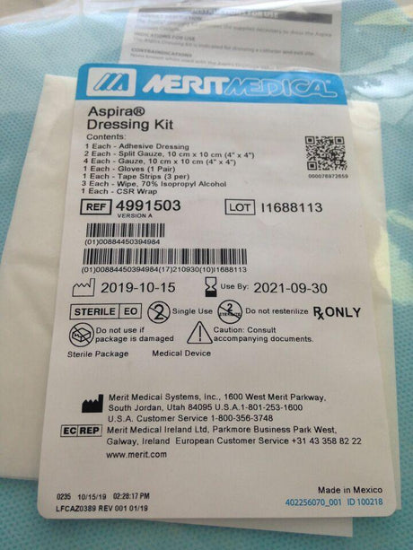 Image of Merit Medical Aspira® Dressing Kit