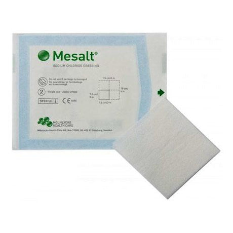 Image of Mesalt 8" x 8" Dressing (4" x 4" Folded)