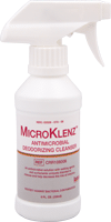 Image of MicroKlenz™ Antimicrobial and Deodorizing Wound Cleanser 8Oz Bottle, No-rinse, Latex-free, with Acemannan Hydrogel
