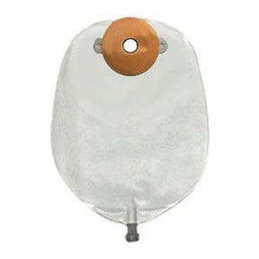 Image of Mid-Size Post-Op Deep Convex Urinary Pouch With Flutter Valve, 7/8" Pre-Cut Opening With 5" Foam