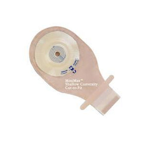 Image of MiniMax Drainable Pouch with Filter, Cut-To-Fit 1/2"-1-1/2", Opaque, Flat