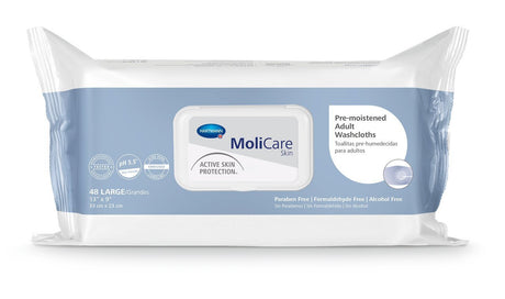 Image of MoliCare® Skin clean Pre-Moistened Adult Wipes 9" x 13"