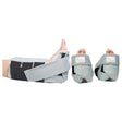 Image of Molnlycke Z-Flex™ Fluidized Heel Protection Boot, with Gate and Ankle Strap